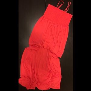 Coral Maxi Dress